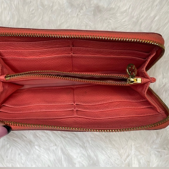 VGUC TORY BURCH WALLET BURNT ORANGE - Picture 3 of 4